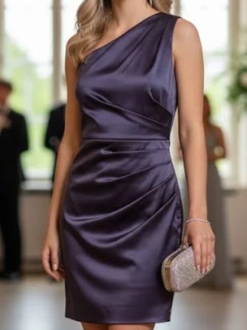 Jasmine One Shoulder- Size 10